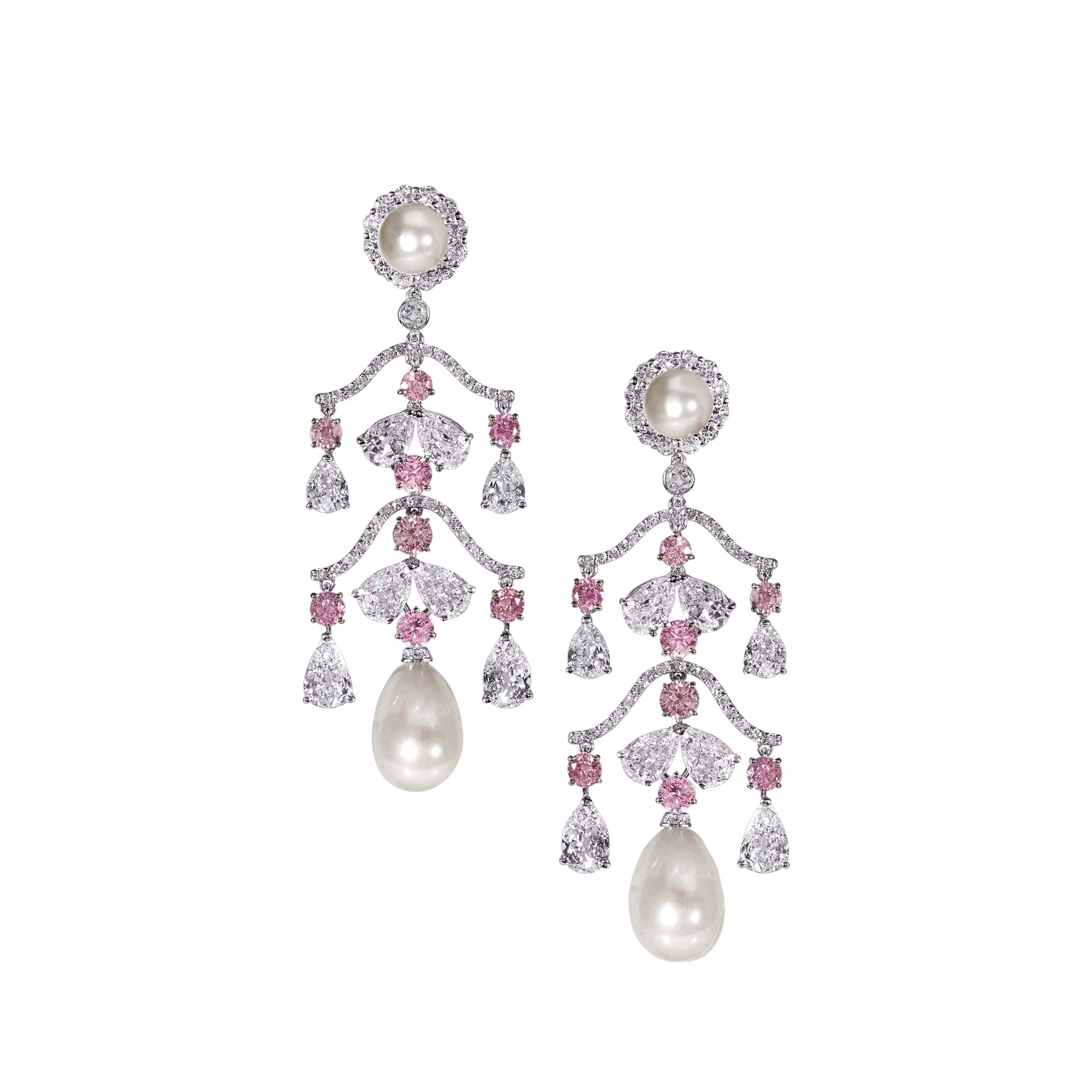 Update 80+ natural pink diamond earrings best - esthdonghoadian